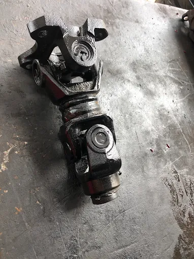 U-joint cross closeup